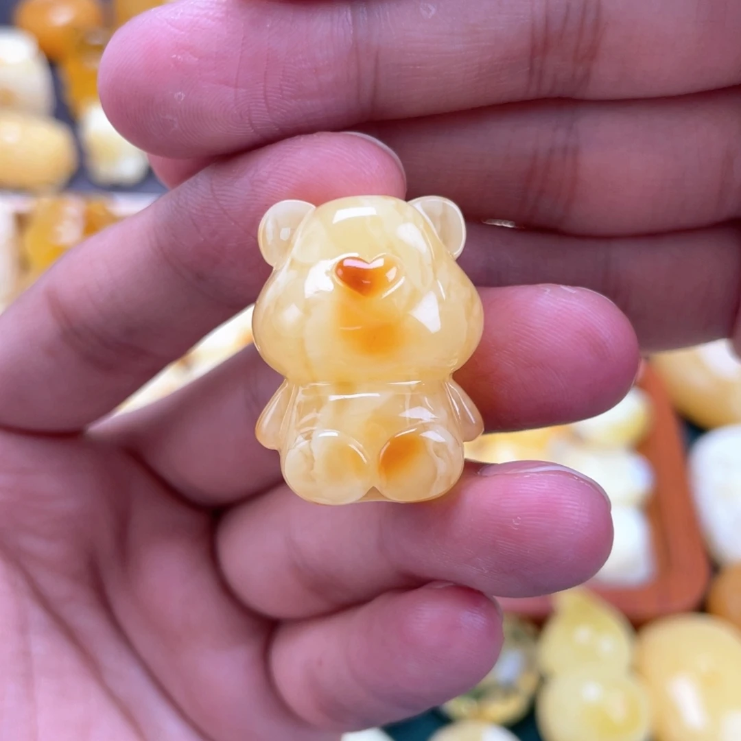 裸石琥珀未镶嵌蜜蜡