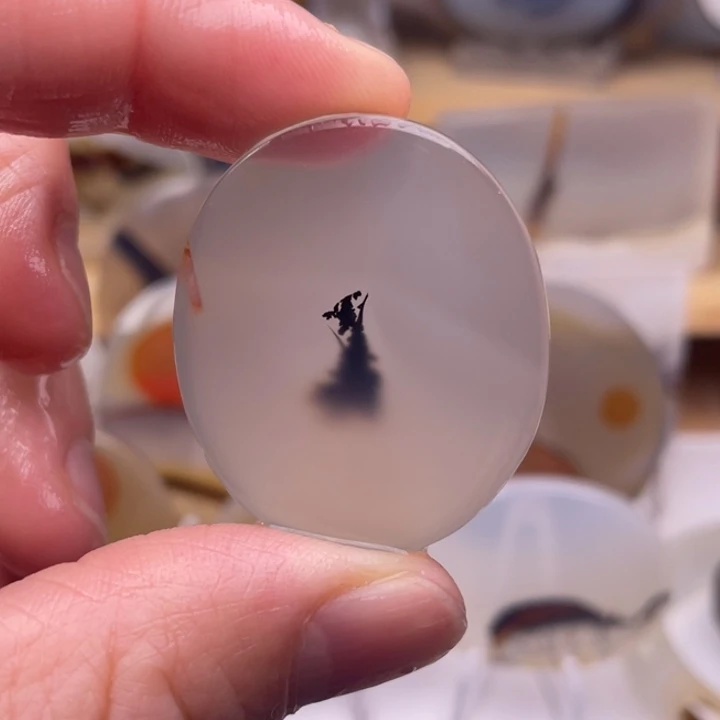 玛瑙/玉髓未镶嵌吊坠(不含链)