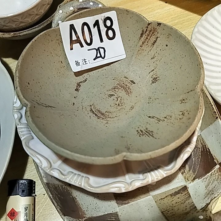瓷片正品粗陶018一个