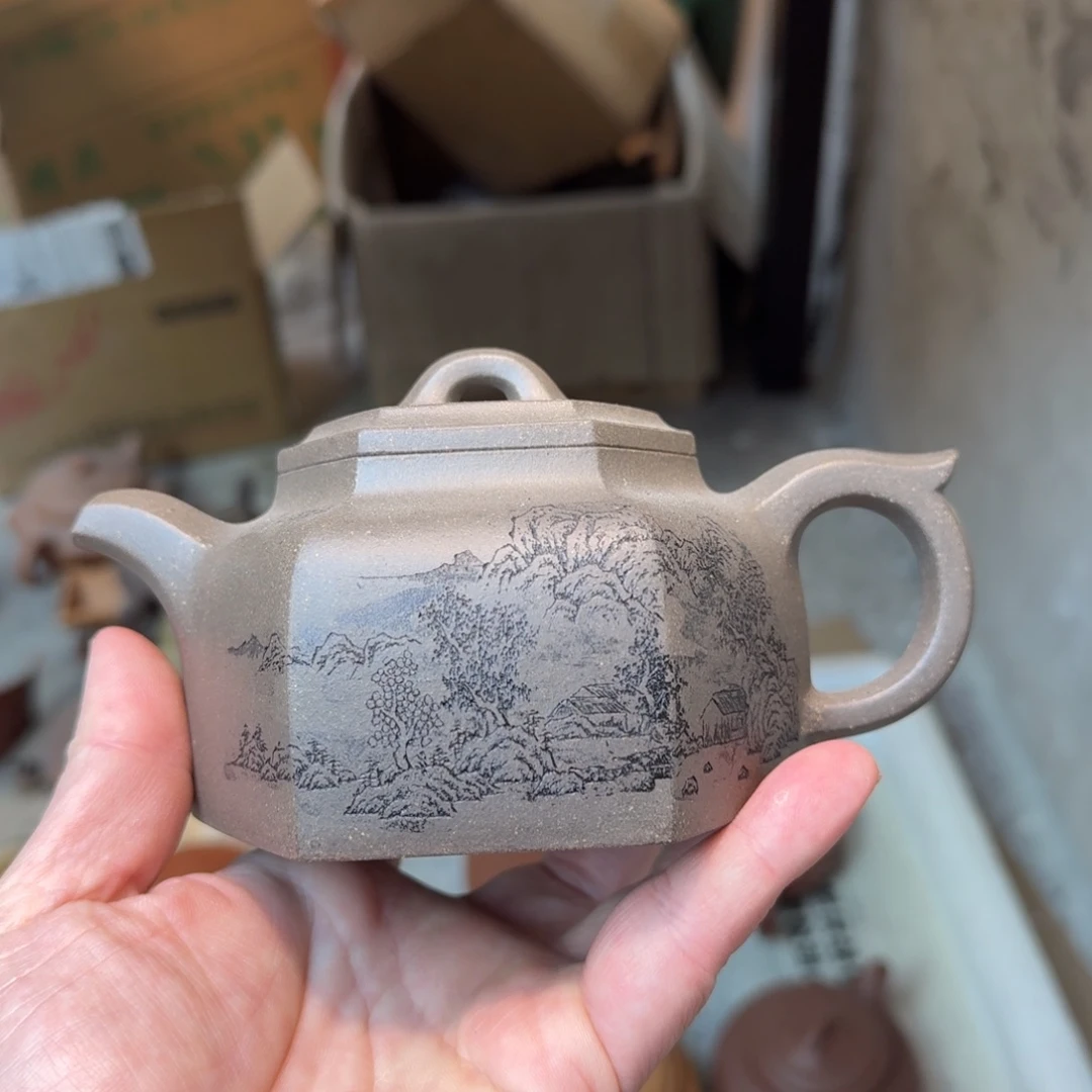 紫砂茶壶顾*爷小郭紫砂
