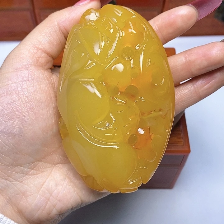 玛瑙/玉髓手把未镶嵌桥****路