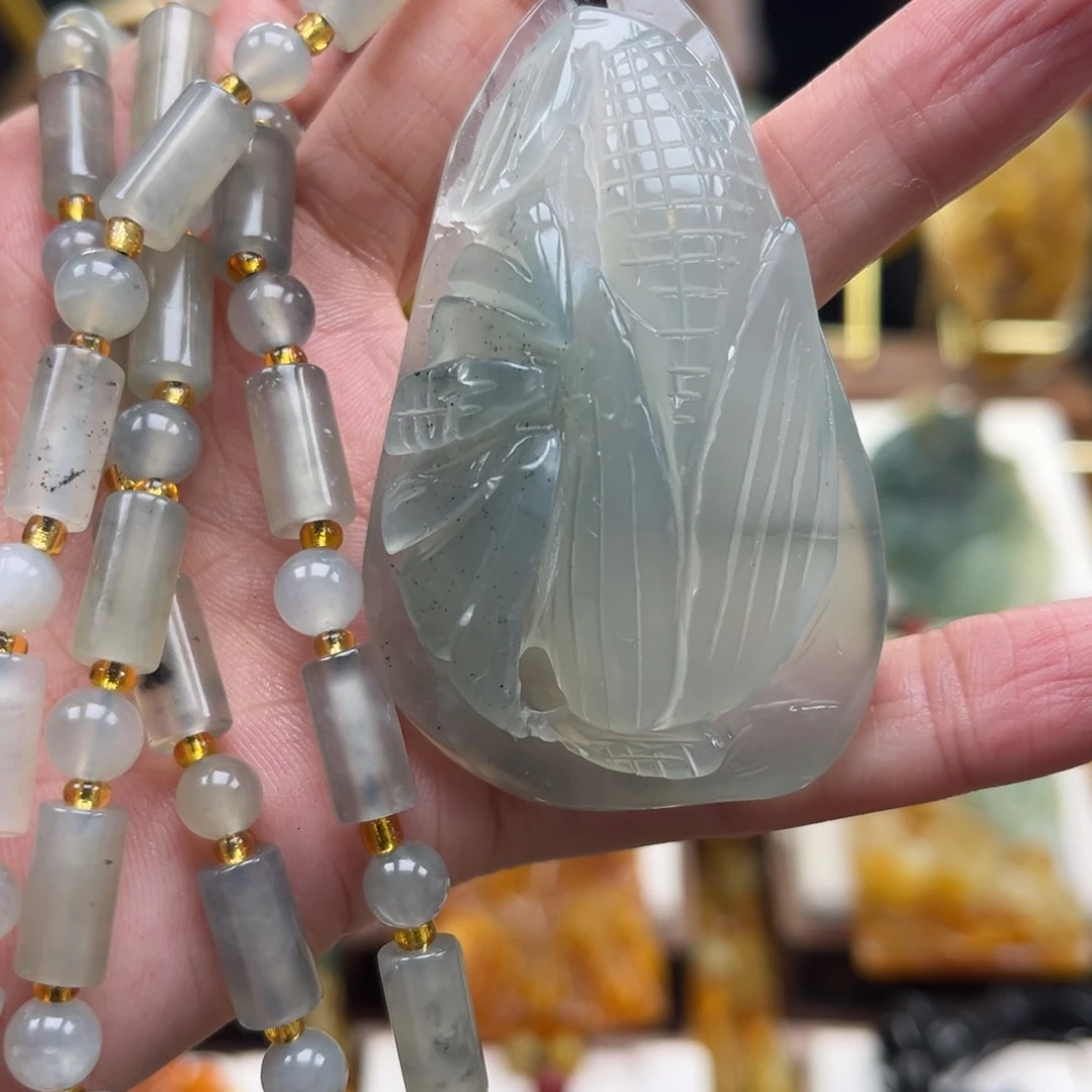未镶嵌岫玉挂件挂件