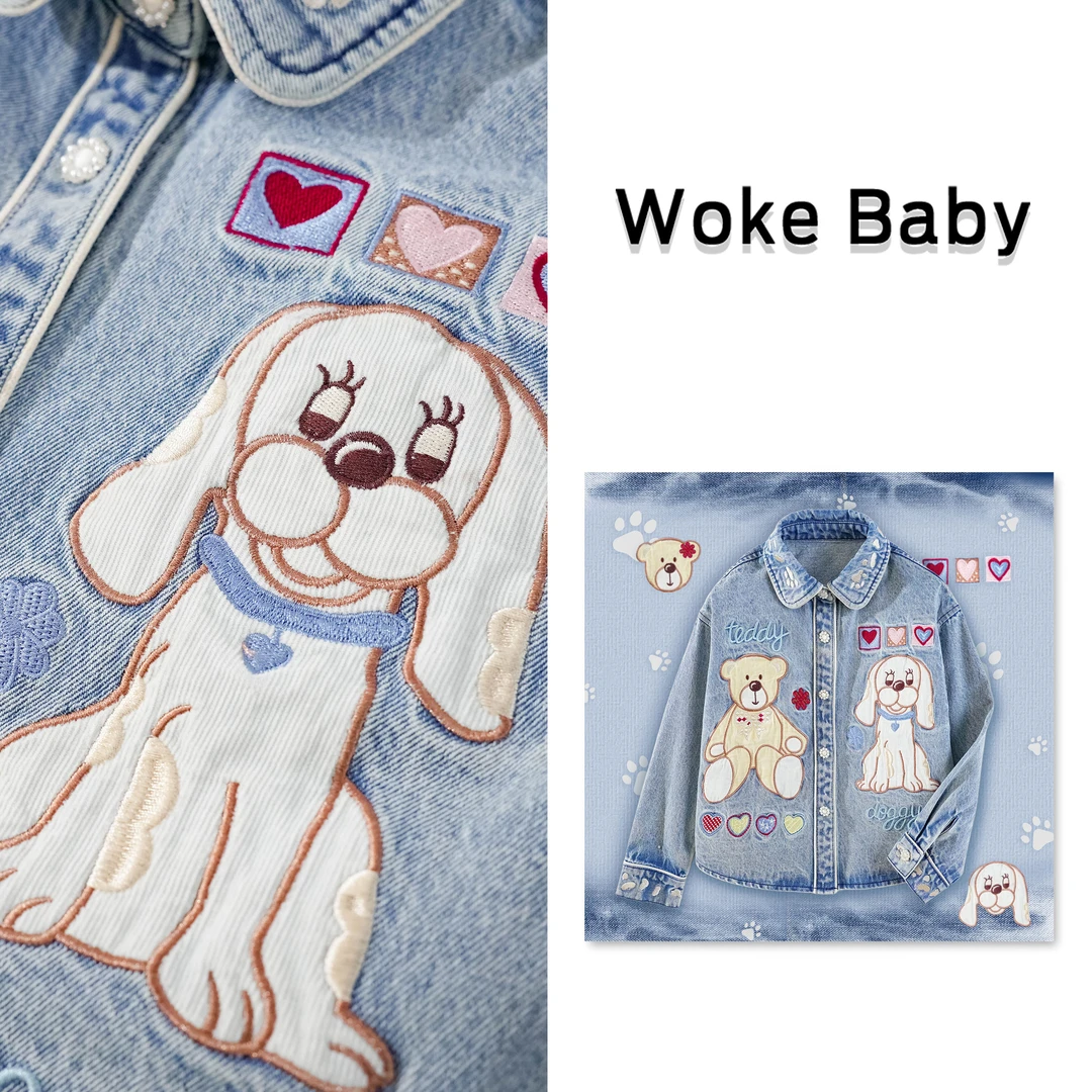 现货【BO专属】2025女童春季新款长袖外套汉服儿童外套F054