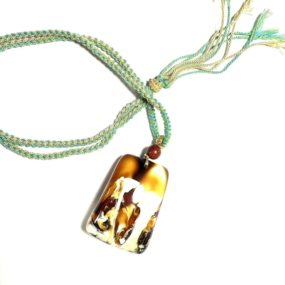 新中式吊坠-尺寸：49*33.5*19.5mm-ZX001（多样性）