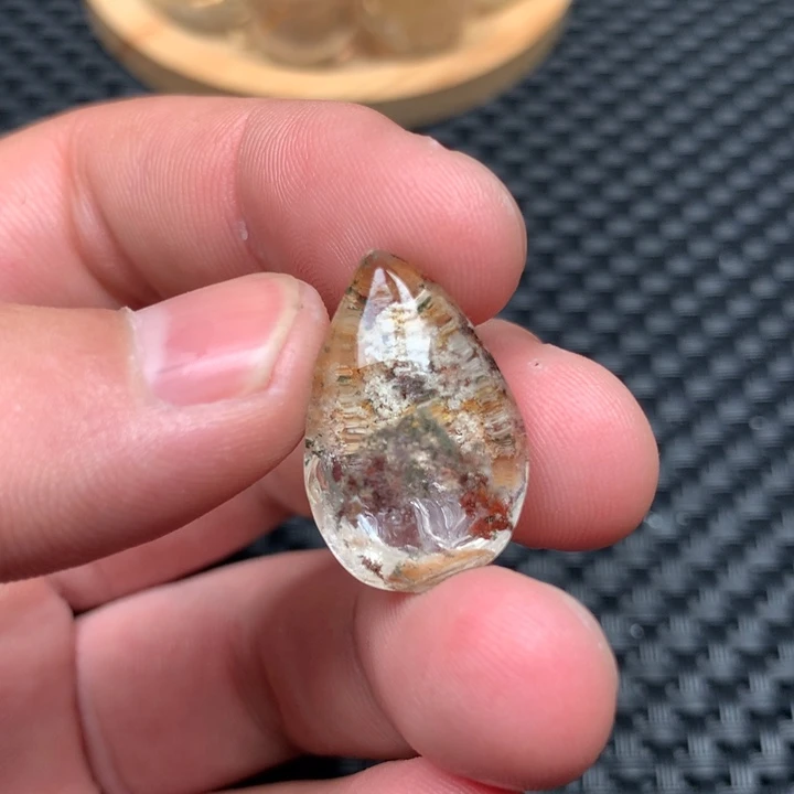 心***慧吊坠(不含链)水晶未镶嵌