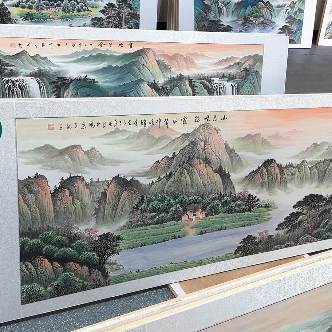 国画手绘保证假一罚万