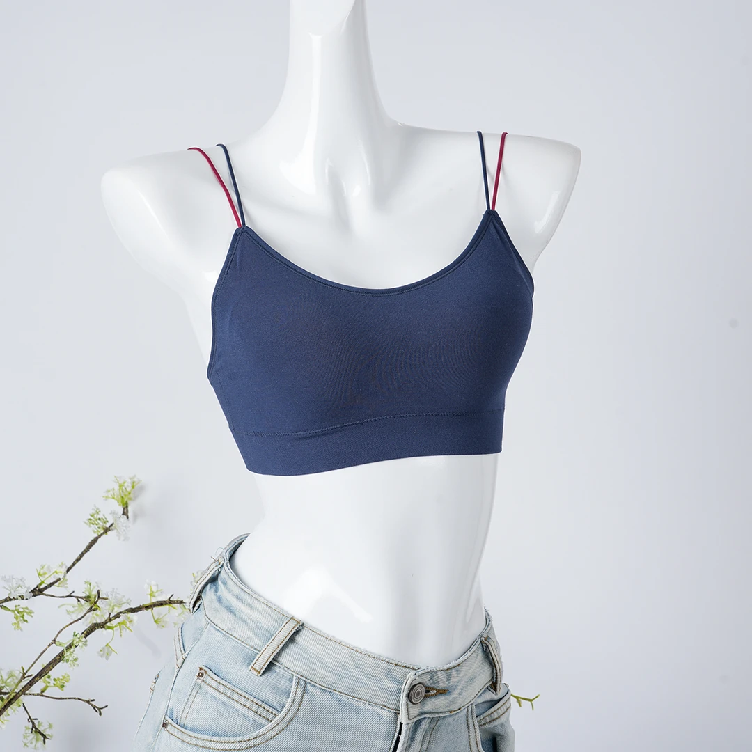 BELE ZHANG 【冰淇淋】运动瑜伽镂空气文胸无痕聚拢舒适内衣-9370