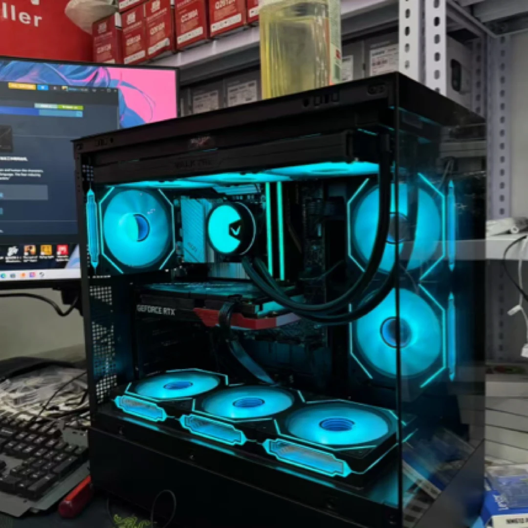 12600KF-阿斯加特32G内存16*2-3600灯条 华硕7650GRE