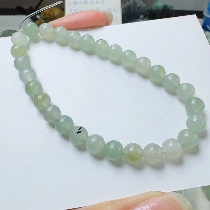未镶嵌定制翡翠手串