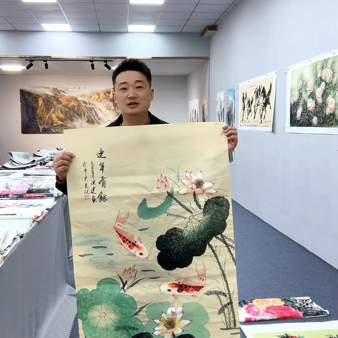 国画国画作品宣纸纯手绘