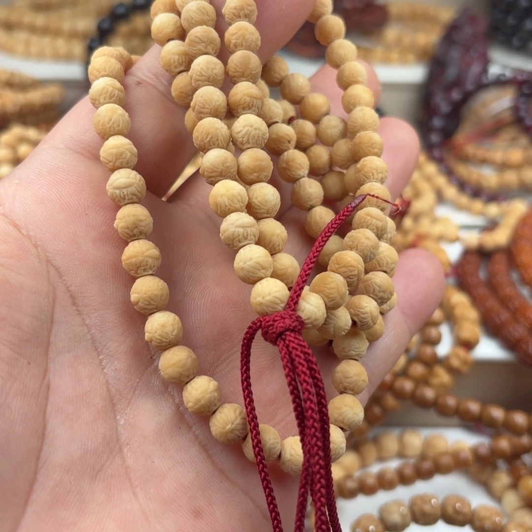 吊坠龙脊菩提真龙脊12年老料8雕刻凤眼长串无科技