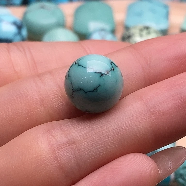 未镶嵌绿松石原矿绿松石配珠