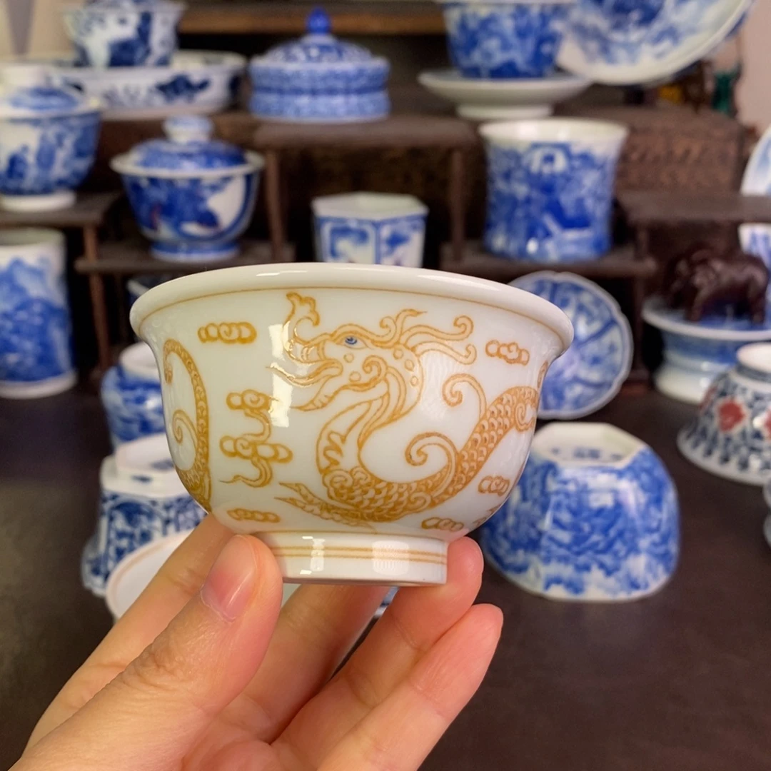 景德镇陶瓷手工手绘