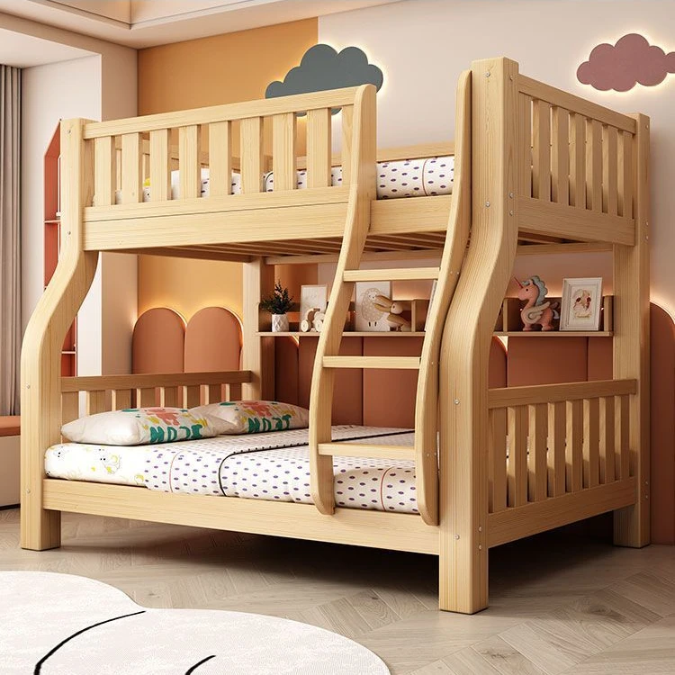 实木上下床二层子母床双层床小户型多功能两层高低床上下铺儿童床