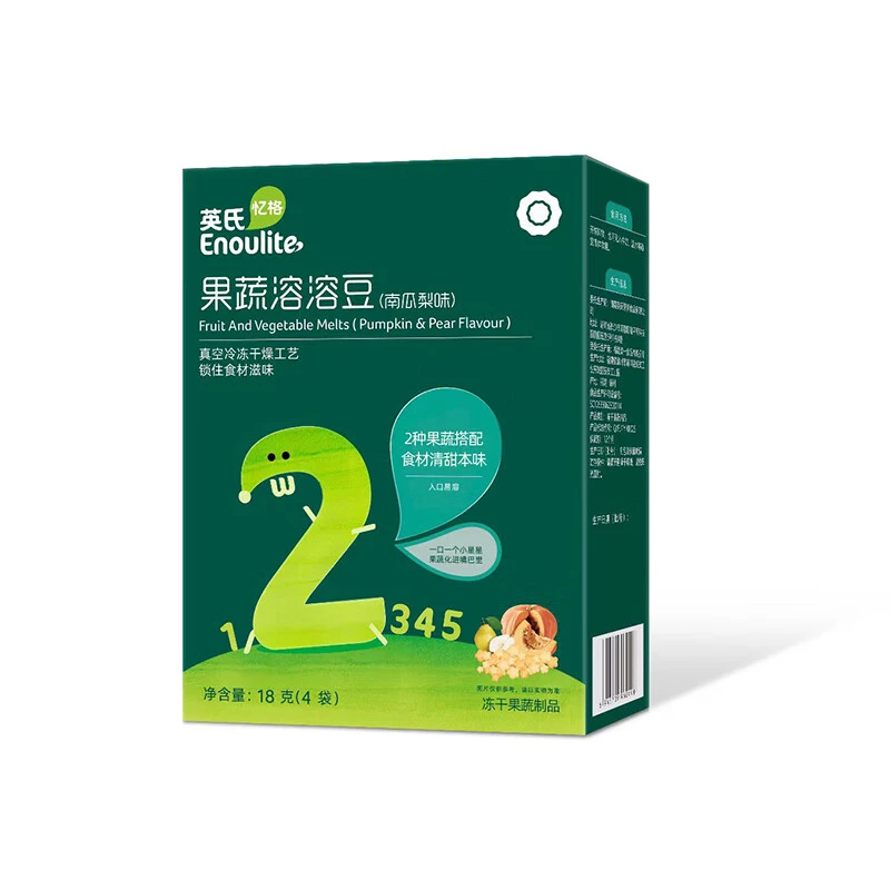 英氏 婴幼儿溶溶豆（椰子味）18g