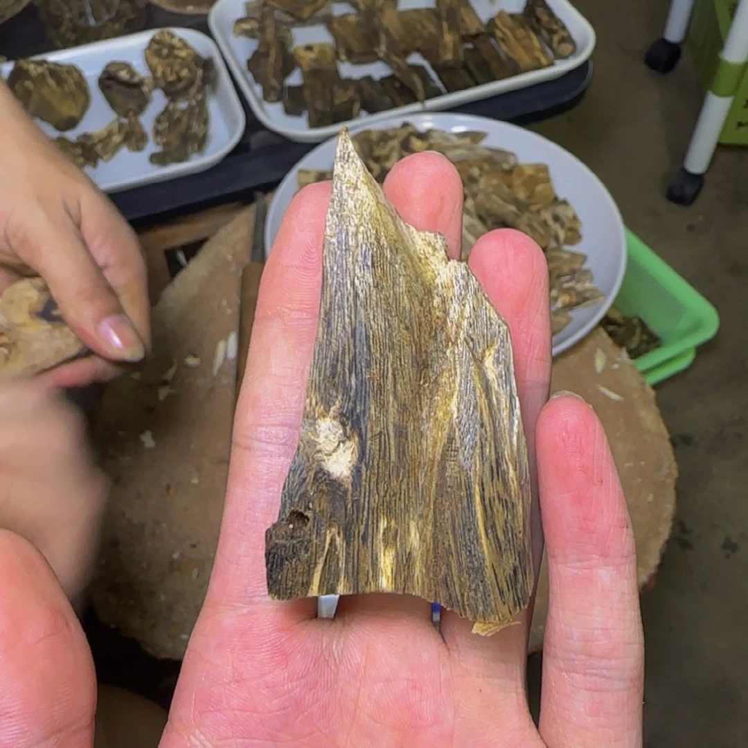 沉香虫漏小吊坠发一份