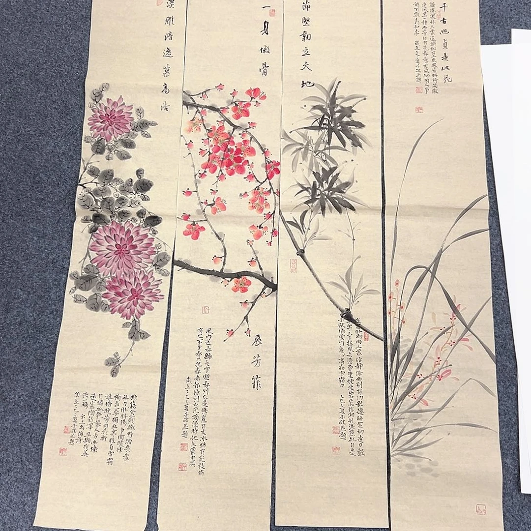 s***a国画宣纸国画纯手绘作品