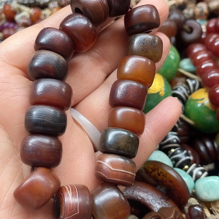 玛瑙/玉髓未镶嵌玛瑙手镯项链谢谢谢