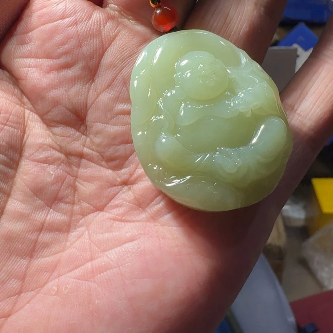和田玉（糖玉）未镶嵌挂件