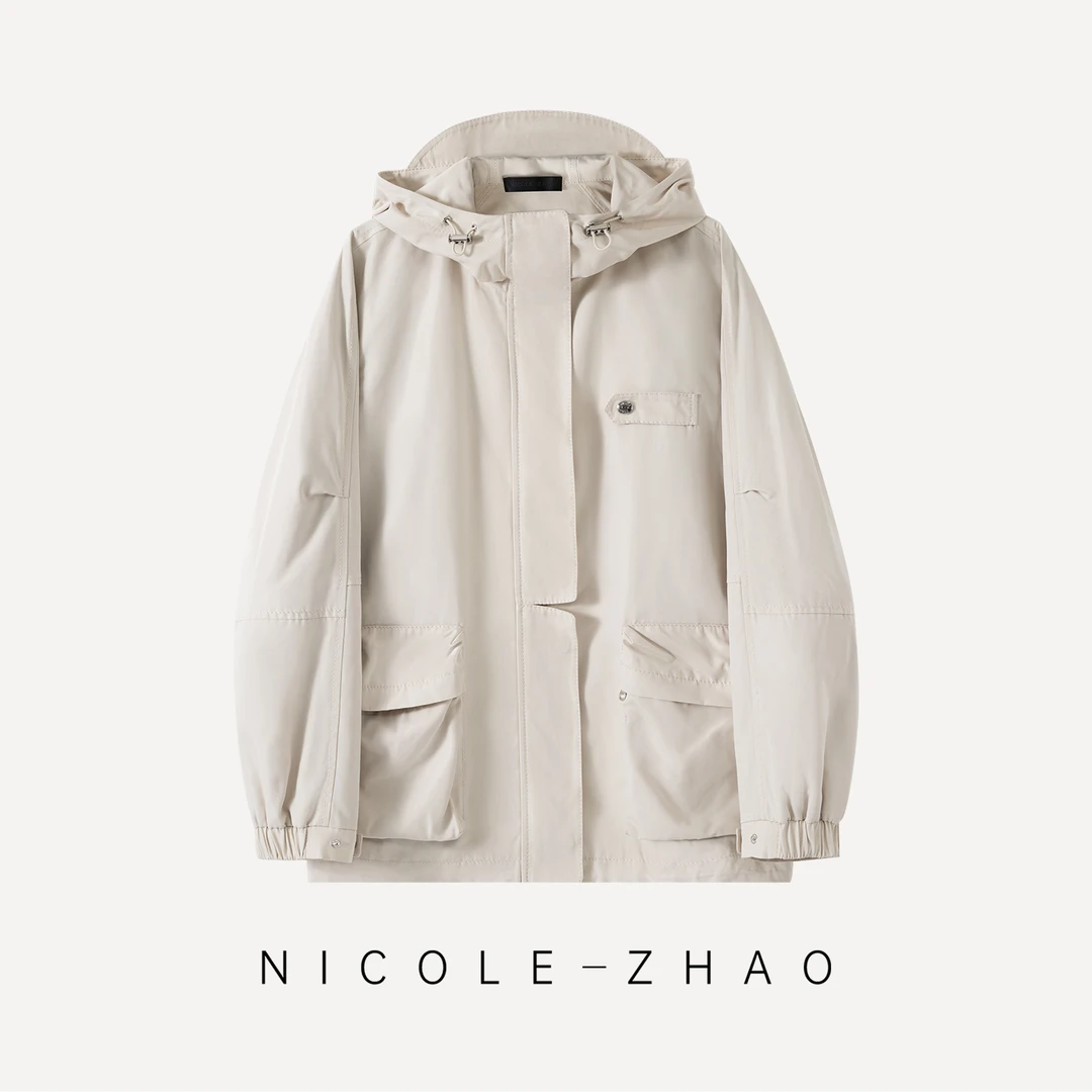 4NWT228【自由自在】【贵姐NICOLE】旅行户外穿搭进口面料外套