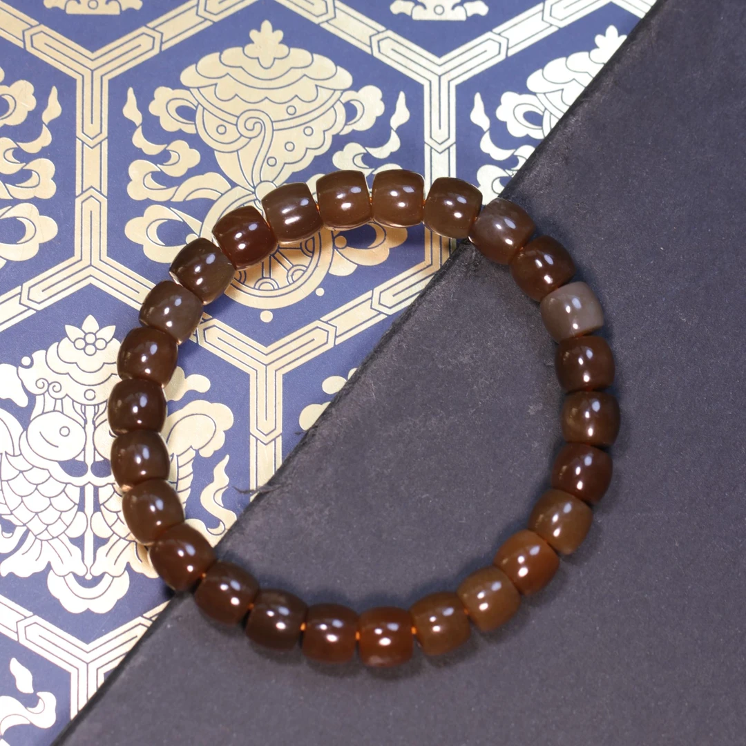 和田玉糖料老型珠