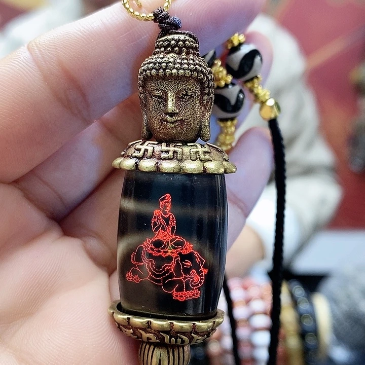玛瑙/玉髓合金颈饰