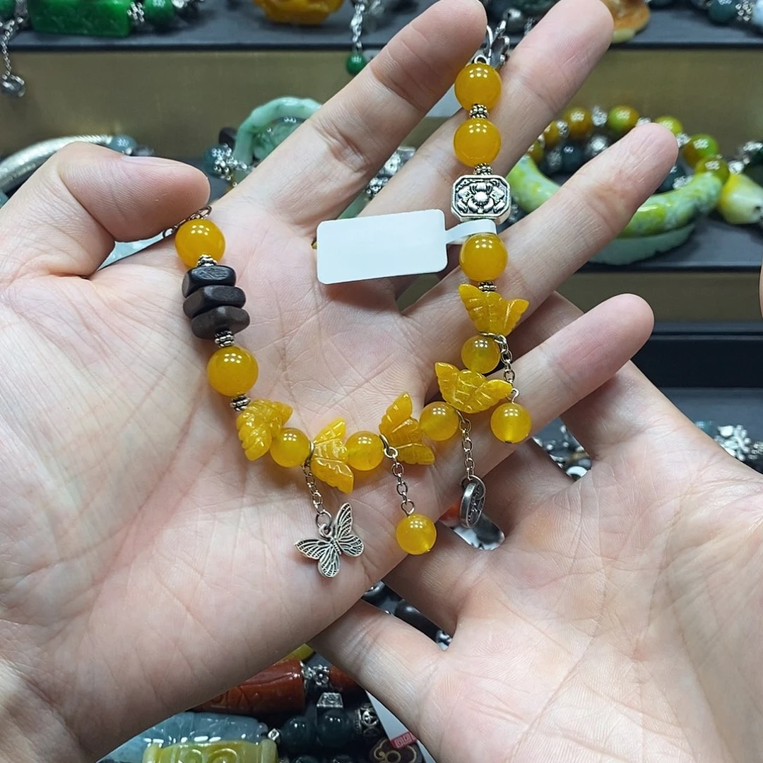 未镶嵌手链翡翠手链