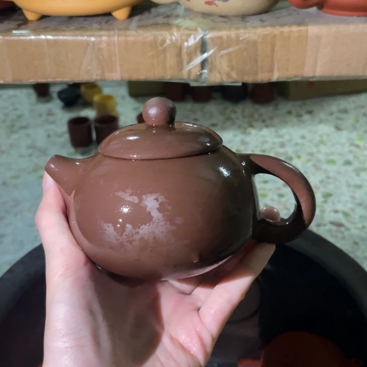 紫砂茶壶紫砂壶紫砂茶壶200毫升瑕疵勿拍