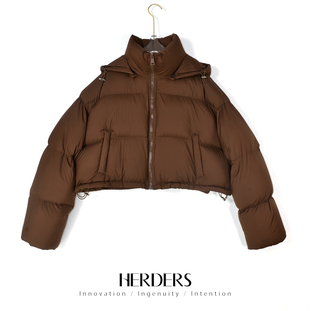 HERDERS 双色潮流时尚羽绒服装外套 30398