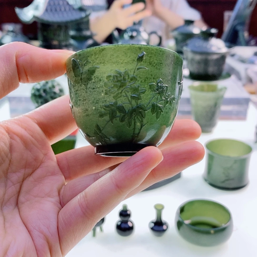 和田玉（青玉）未镶嵌摆件