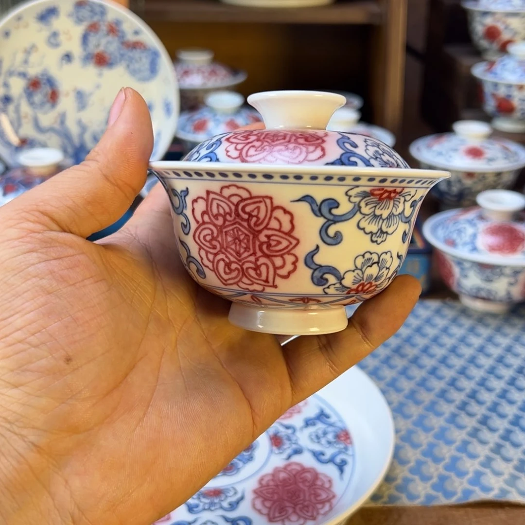 摆件景德镇手工手绘