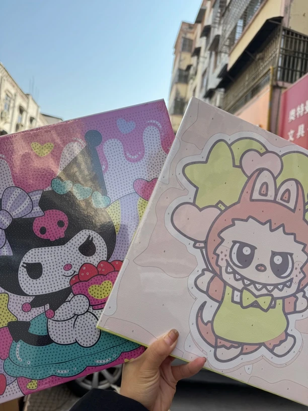 30✖️30DIY钻石画油画创意玩具10个