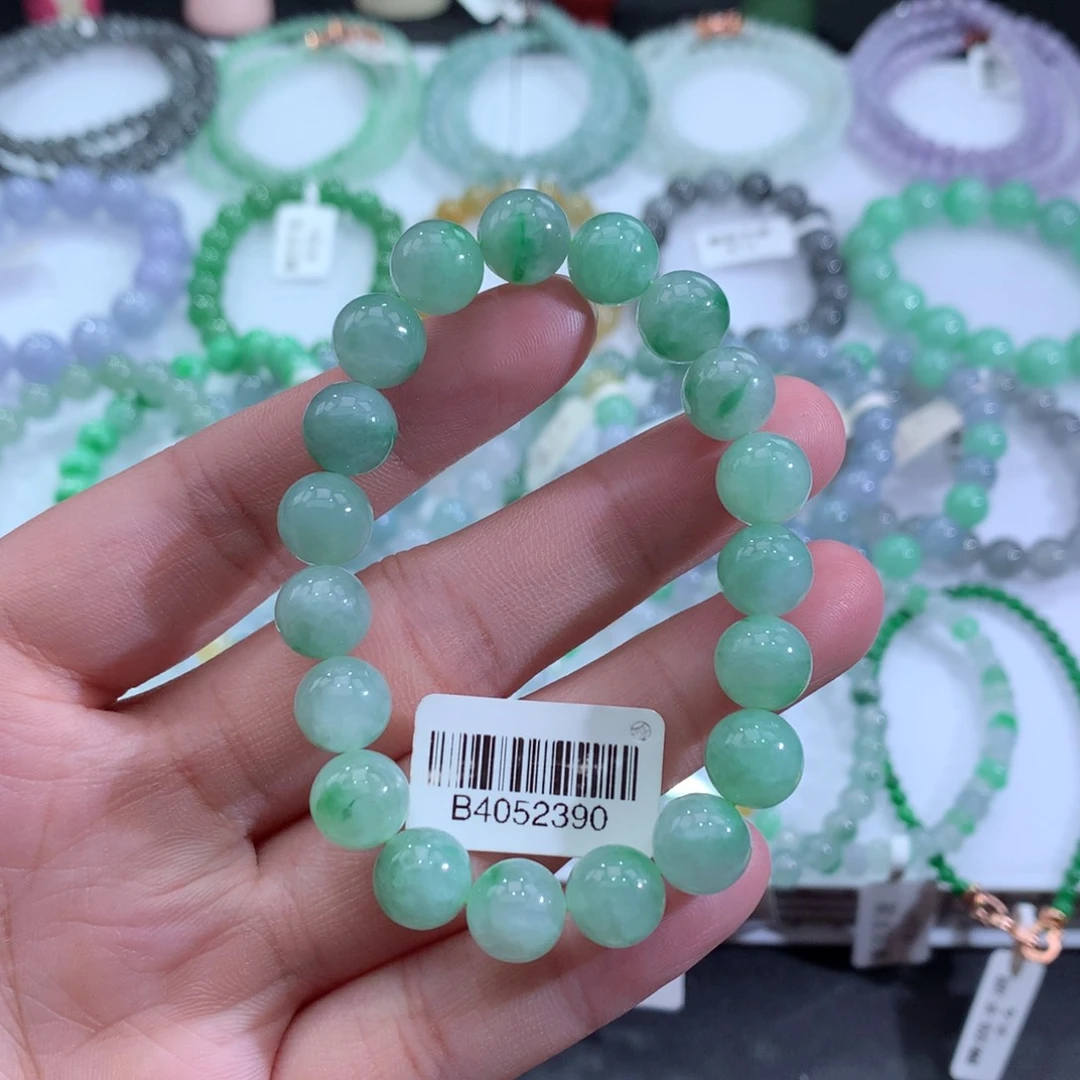 翡翠手链未镶嵌天然