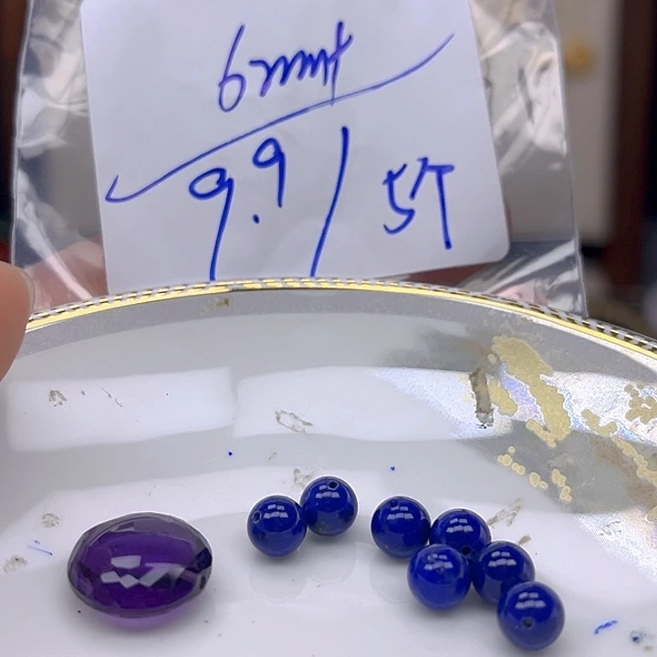 银S925镶嵌颈饰紫晶紫晶925镶嵌40