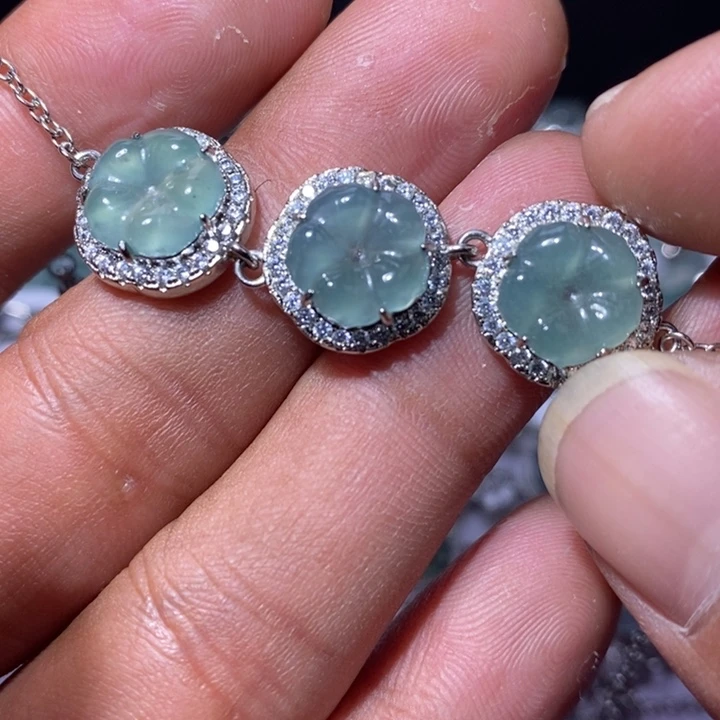 翡翠未镶嵌颈饰天然翡翠