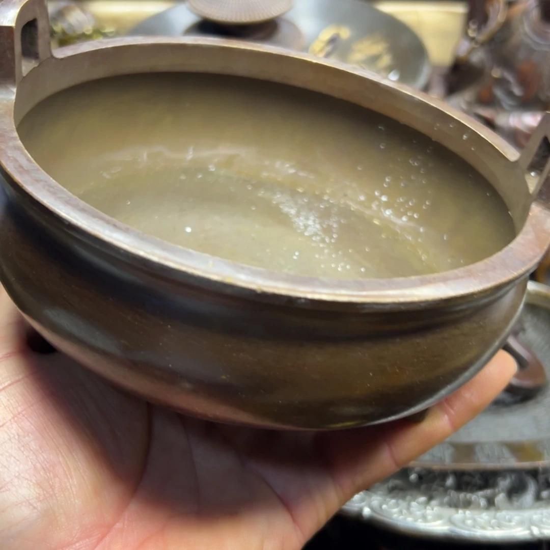 铜摆件欢迎欢迎你