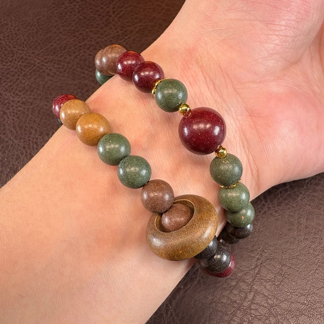 MK584五行合香珠双圈（无礼盒）