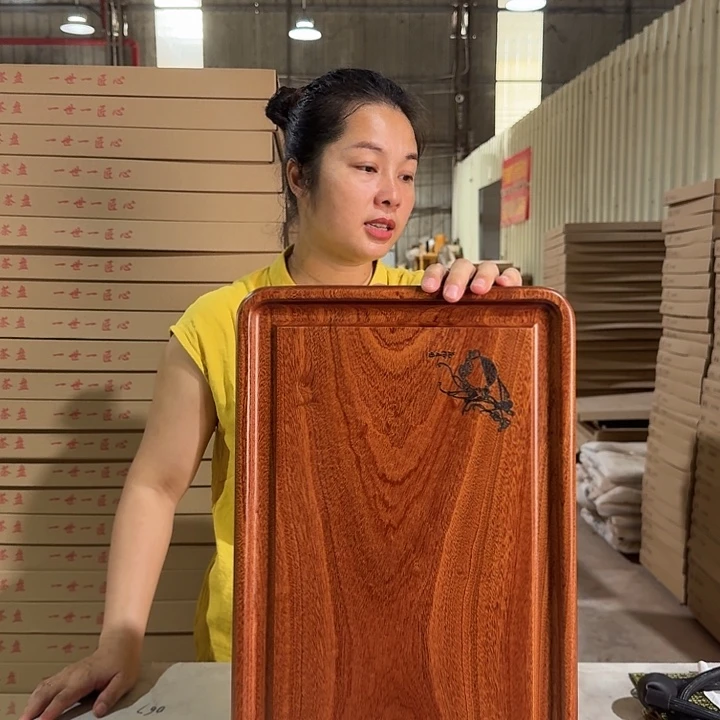 花梨木茶盘50*30尺寸