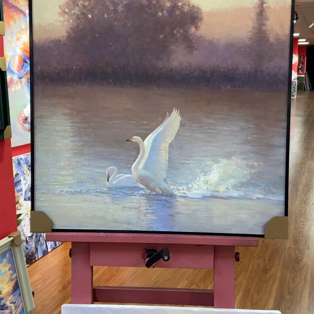 筱***虞油画严乃明老师作品