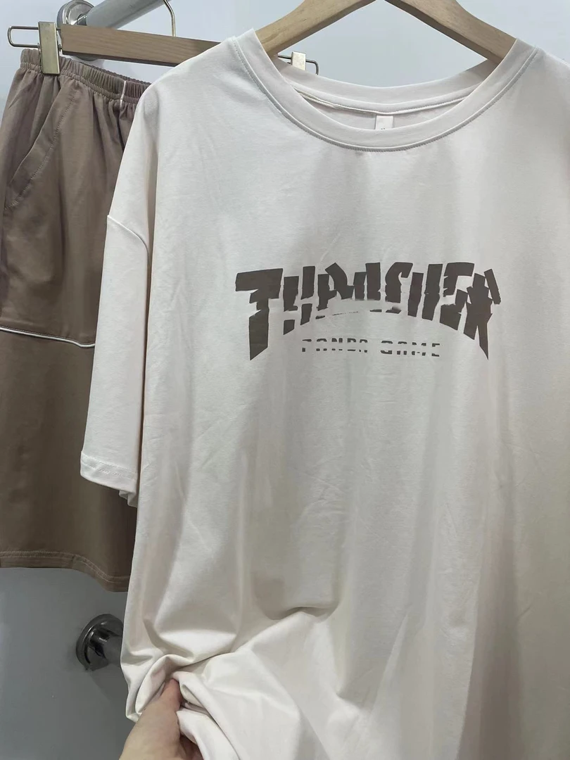 男款韩版爽棉睡衣短袖短裤可外穿家居服套装