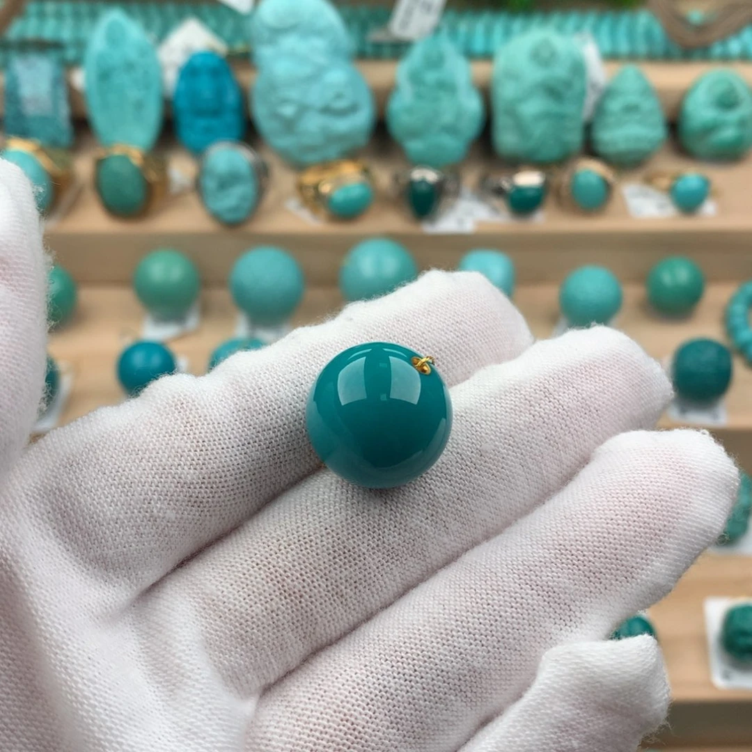 绿松石配饰未镶嵌16.5