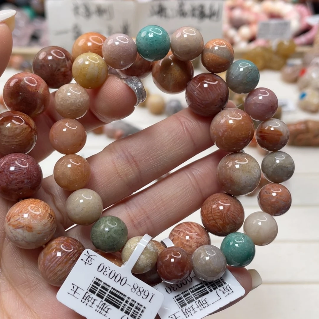 未镶嵌手链硅化玉嘉****头942