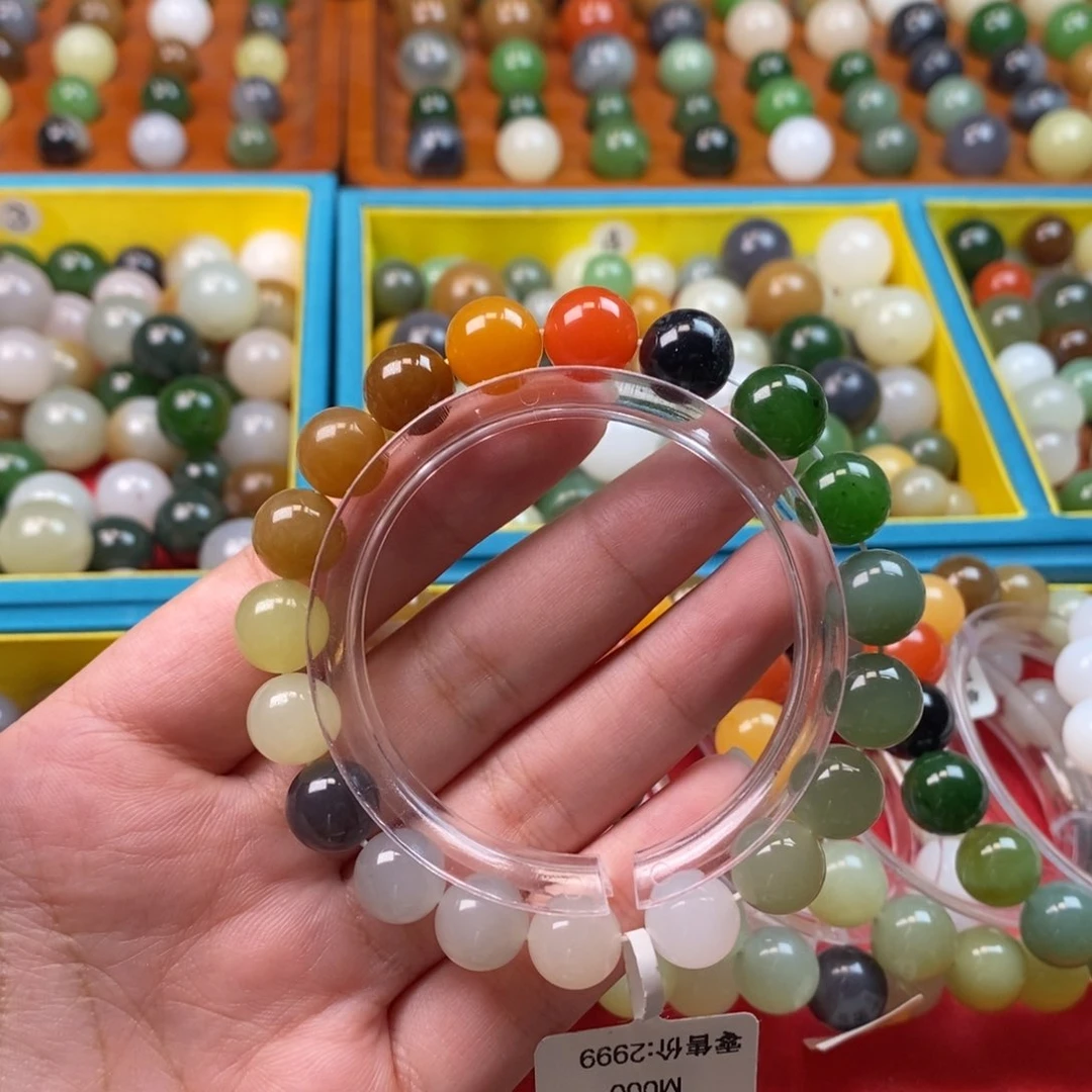 和田玉未镶嵌珠宝奇石福利多宝手串z10