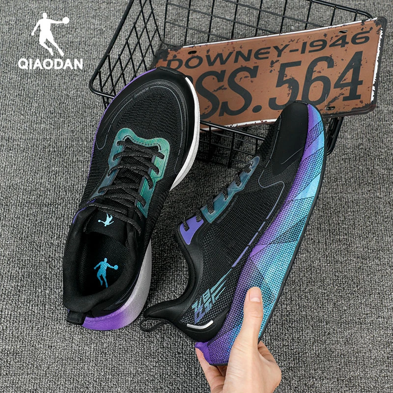 乔丹飞影男鞋减震跑步鞋新款网面透气运动鞋男款防滑橡胶休闲跑鞋