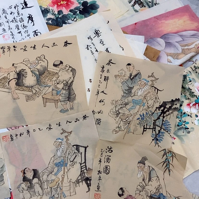 【闪购商品】墨*国画艺术作品欣赏4幅