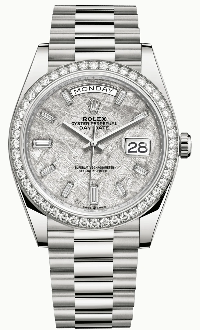 95新 Rolex/劳力士 杭邸·228349 圈钻陨石 23年全套