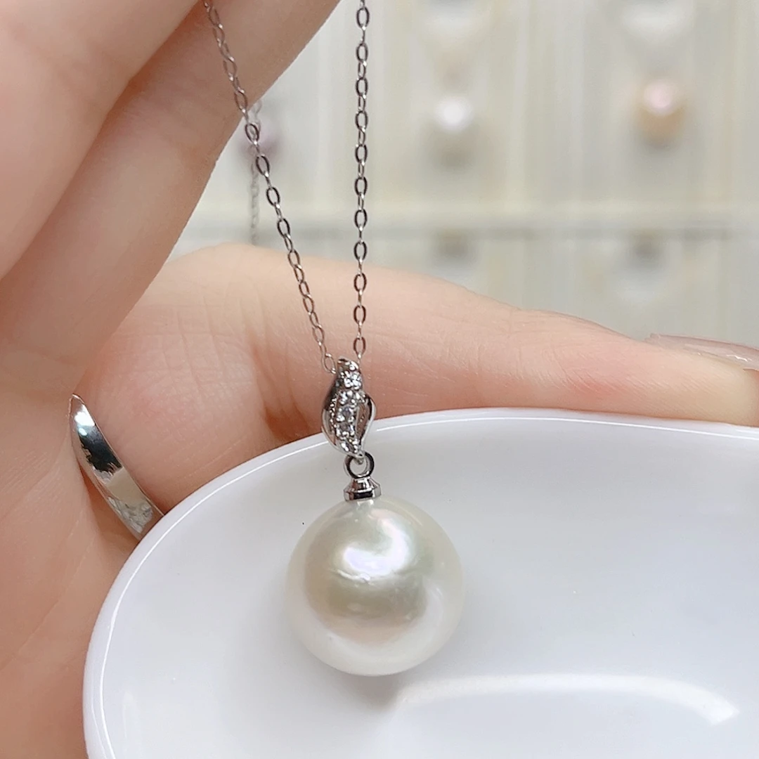 淡水珍珠合金吊坠(赠链)