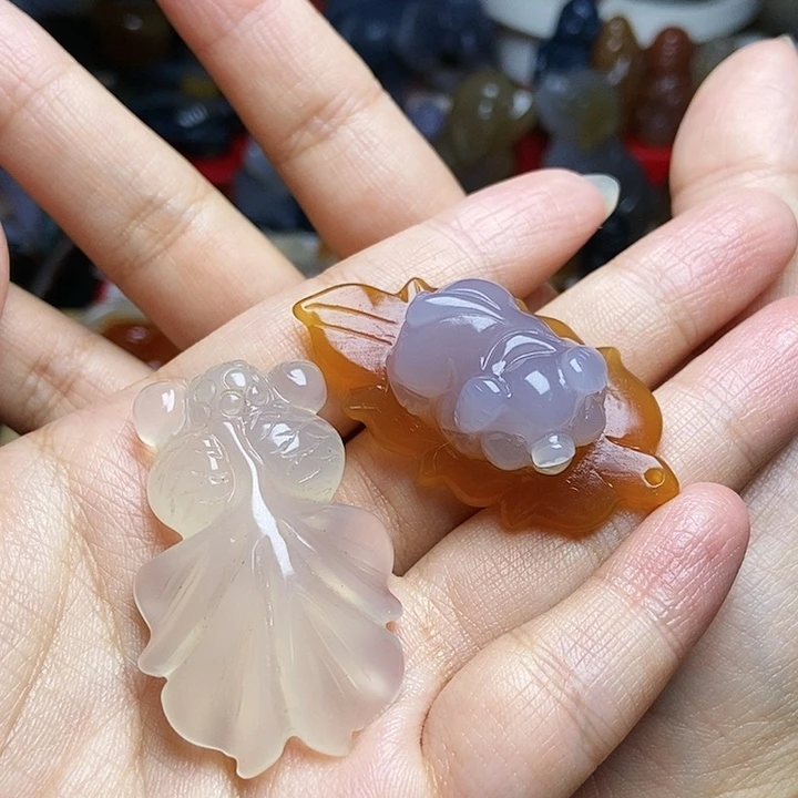 未镶嵌颈饰玛瑙/玉髓用****5