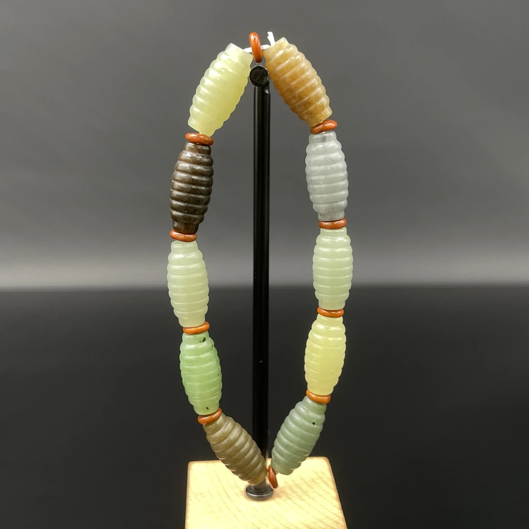 1227GY006和田玉手串