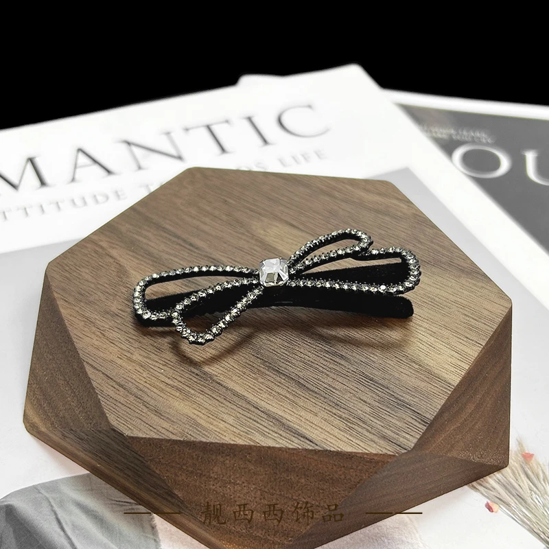 【LXX靓西西】8197 鸭嘴夹6.2厘米法式优雅气质碎发夹